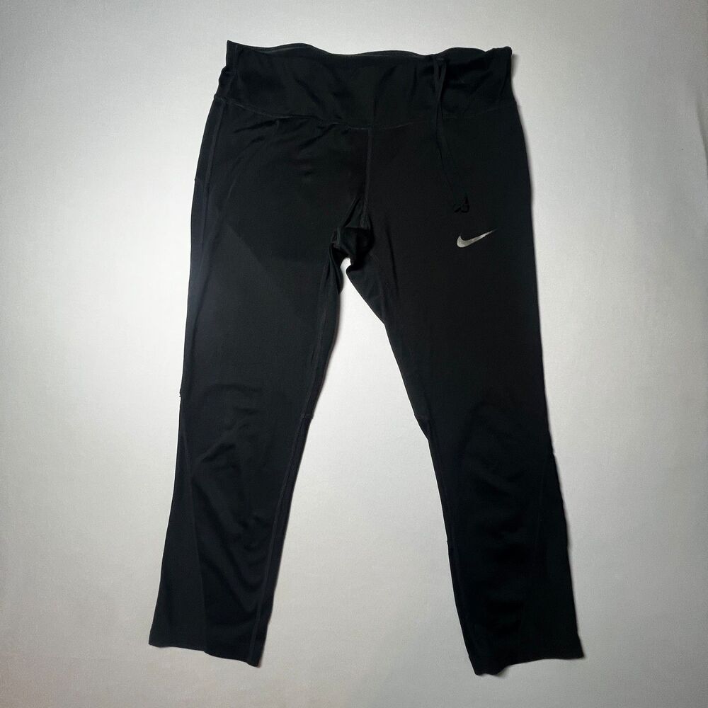 nike sportswear dry fit running  black size large